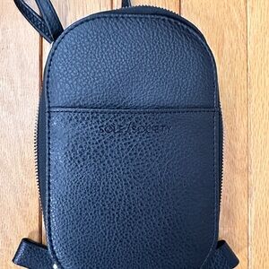 Sole Society Black Belt Bag for Men